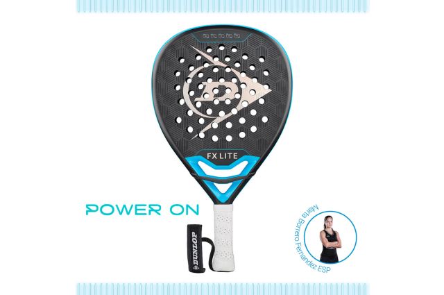 Padel bat DUNLOP FX LITE 355g Padel bat DUNLOP FX LITE 355g