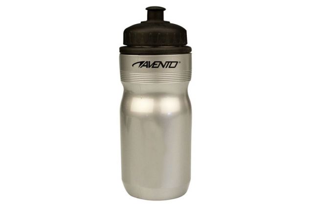 Sports Bottle AVENTO 500ml 21WB Silver grey/Black Sports Bottle AVENTO 500ml 21WB Silver grey/Black