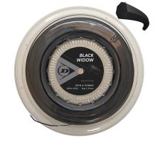 Tennis string Dunlop Black Widow 16g/1.31mm/200m Co-PE monofilament black