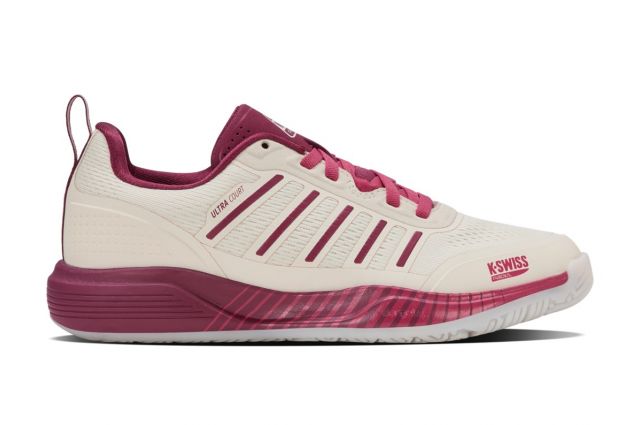 Padelio batai mot. K-SWISS ULTRA COURT PADEL-JET stream/beaujois/jazzy Smėlio/bordo