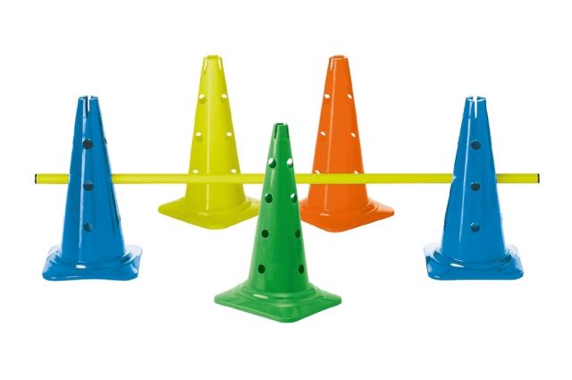 Cone TREMBLAY 12 holes 50cm green Žalia Cone TREMBLAY 12 holes 50cm green