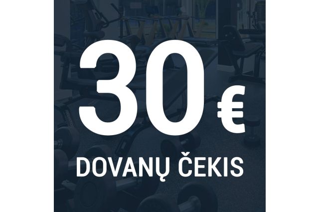 Dovanų kuponas 30 EUR Dovanų kuponas 30 EUR