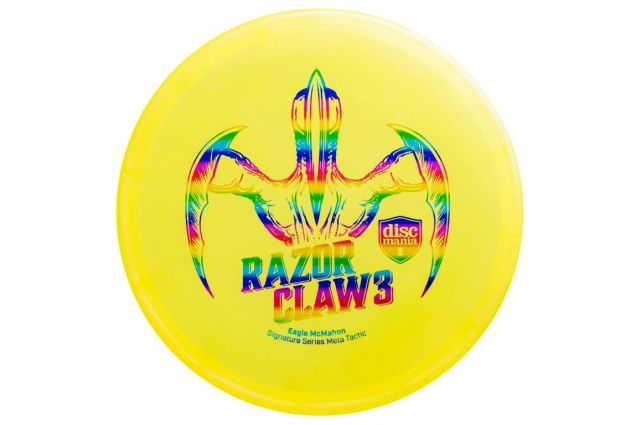 Diskgolfo diskas DISCMANIA RAZOR CLAW 3 META TACTIC Diskgolfo diskas DISCMANIA RAZOR CLAW 3 META TACTIC