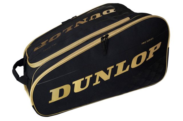 Padel Bags DUNLOP PALETERO PRO SERIES Thermo Black/Gold Padel Bags DUNLOP PALETERO PRO SERIES Thermo Black/Gold