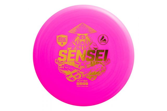 Discgolf DISCMANIA Putter SENSEI Active Pink 3/3/0/1 Discgolf DISCMANIA Putter SENSEI Active Pink 3/3/0/1