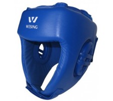 WESING boxing headguard AIBA approved, blue, L