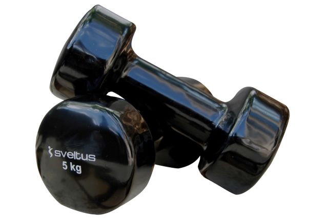 Hanteliai SVELTUS 2x5 kg Hanteliai SVELTUS 2x5 kg