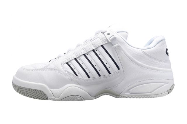 Tennis shoes for men K-SWISS DEFIER RS 175, white/black, outdoor, size