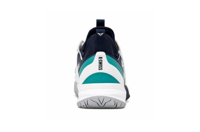 Tennis shoes for men K-SWISS K-FRAME SPEED RUBLO CLAY white/green/black