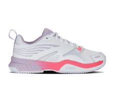 Teniso batai mot. K-SWISS SPEEDEX CLAY white/orchid petal