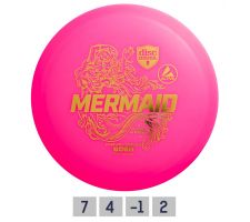 Discgolf DISCMANIA Fairway Driver MERMAID flofts in wate Pink 7/4/-1/2