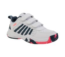 Teniso batai vaik. K-SWISS COURT EXPRESS 2 STRAP white/stargazer