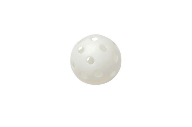Floorball ball TREMBLAY 70mm, white Floorball ball TREMBLAY 70mm, white