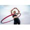 Fitness Hula Hoop AVENTO 42HF 100cm 1,2kg Pink/Grey Fitness Hula Hoop AVENTO 42HF 100cm 1,2kg Pink/Grey