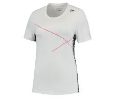 T-shirt for women DUNLOP PERFORMANCE GAME TEE 1, L white