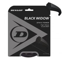 Tennis string Dunlop Black Widow 17G/1.26mm/12m Co-PE monofilament black