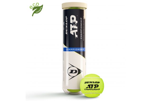 Tennis balls DUNLOP ATP CHAMPIONSHIP Entry 4-tube ITF Tennis balls DUNLOP ATP CHAMPIONSHIP Entry 4-tube ITF