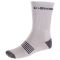 Sport socks long for men K-SWISS CREW white/grey size EU 39-42 Balta/pilka Sport socks long for men K-SWISS CREW white/grey size EU 39-42