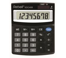 Calculator Semi-Desktop Rebell SDC408