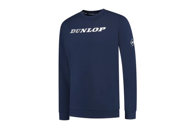 Hoody unisex DUNLOP ESSENTIAL C-NECK M navy Hoody unisex DUNLOP ESSENTIAL C-NECK M navy