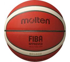 Basketball ball TOP competition MOLTEN B7G5000 FIBA, premium leather size 7