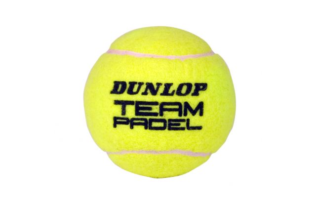 Padel tennis balls Dunlop TEAM PADEL 3pet Padel tennis balls Dunlop TEAM PADEL 3pet