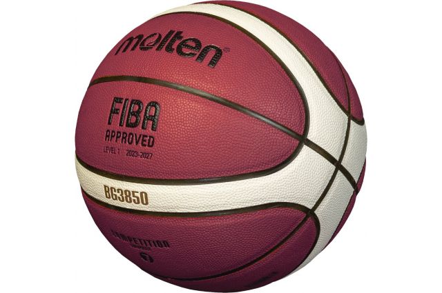 Basketball ball training MOLTEN B7G3850 FIBA synth. leather size 7 Basketball ball training MOLTEN B7G3850 FIBA synth. leather size 7