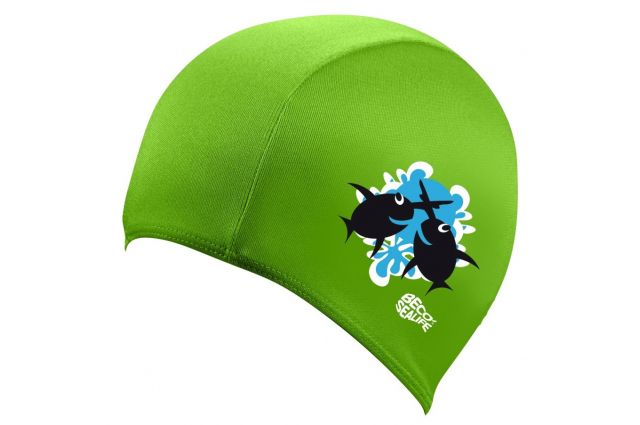 Swimming cap for kid's PE BECO SEALIFE PE 7703 8 green Žalia Swimming cap for kid's PE BECO SEALIFE PE 7703 8 green