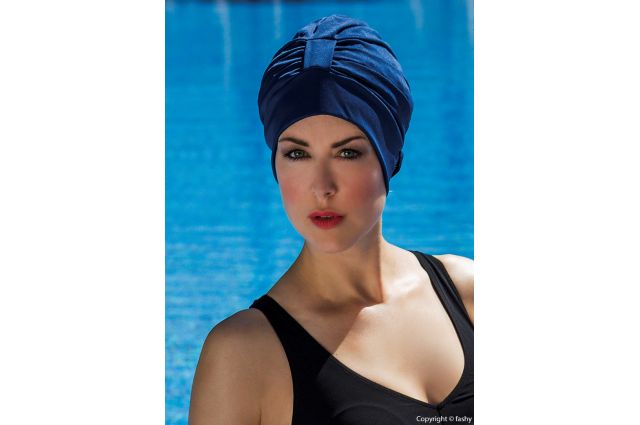 Swim cap FASHY FABRIC 3473 54 PES navy Swim cap FASHY FABRIC 3473 54 PES navy