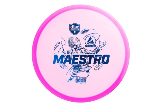 Discgolf DISCMANIA Midrange Driver MAESTRO Active Premium Blue 4/3/0/2 Discgolf DISCMANIA Midrange Driver MAESTRO Active Premium Blue 4/3/0/2