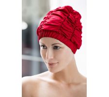 FASHY  shower cap with plastic lining 3620 40 red