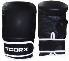 Boxing bag gloves TOORX JAGUAR S/M black eco leather