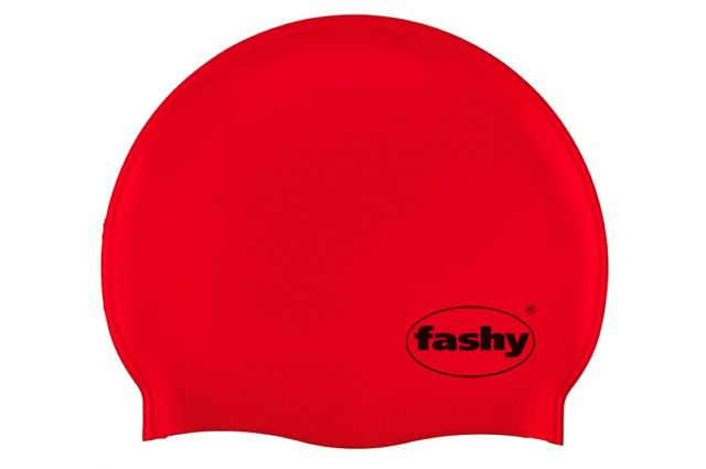 Swim cap FASHY 3040 40 silicone red Raudona Swim cap FASHY 3040 40 silicone red