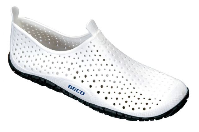 Aqua shoes unisex BECO 9213 1 size Balta 37 white