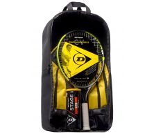 Tennis set Dunlop CV Team JNR 21+ DUNLOP CLUB backpack+DUNLOP Stage2 tennis balls