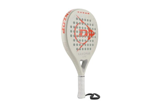 Padel bat Dunlop NANOMAX LITE 350g White Padel bat Dunlop NANOMAX LITE 350g White