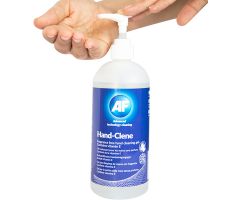 Anti bacterial sanitizing hand rub with vitamin E and pump 500ml AF