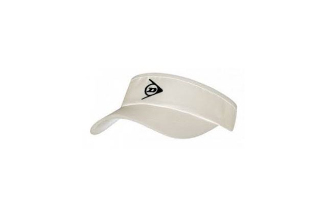 Cap DUNLOP VISOR white/ black Balta Cap DUNLOP VISOR white/ black