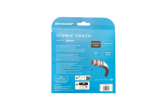 Stygos teniso raketei DUNLOP ICONIC TOUCH ATP 17g/1.25mm 12m