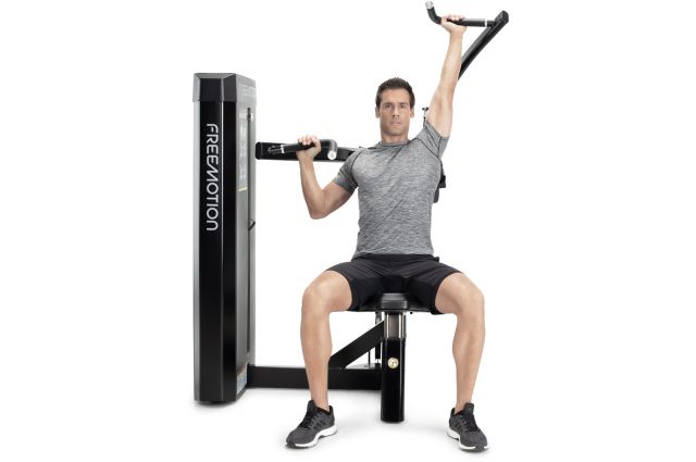 Jėgos treniruoklis FREEMOTION EPIC SHOULDER PRESS Jėgos treniruoklis FREEMOTION EPIC SHOULDER PRESS