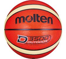 Basketball ball outdoor MOLTEN B6D3500 synth. leather size 6