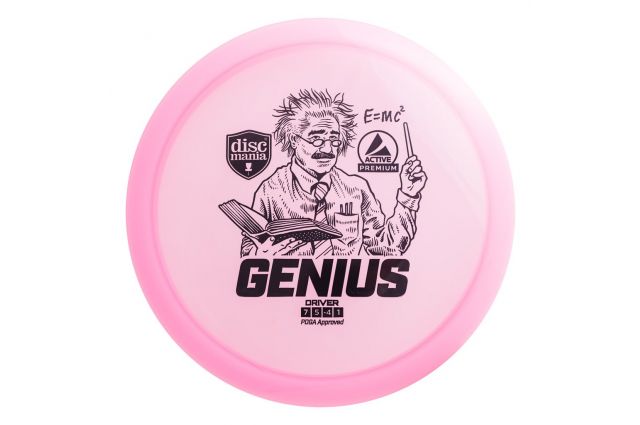 Discgolf DISCMANIA Fairway Driver GENIUS Active Premium Pink 7/5/-4/1 Discgolf DISCMANIA Fairway Driver GENIUS Active Premium Pink 7/5/-4/1