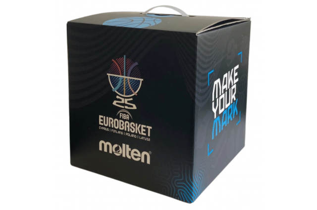 Krepšinio kamuolys MOLTEN B7G5000-E5Z Eurobasket 2025 Krepšinio kamuolys MOLTEN B7G5000-E5Z Eurobasket 2025