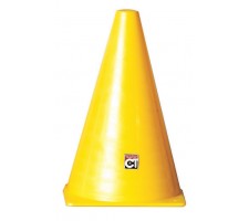 Game cone 23 cm yellow