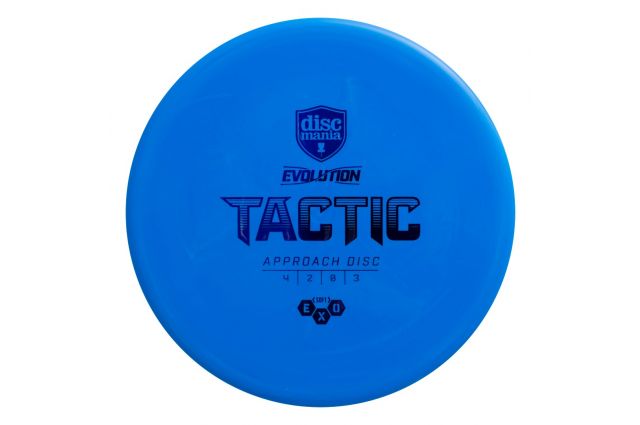 Discgolf DISCMANIA Midrange driver SOFT EXO TACTIC Evolution Light Blue 4/2/0/3 Discgolf DISCMANIA Midrange driver SOFT EXO TACTIC Evolution Light Blue 4/2/0/3