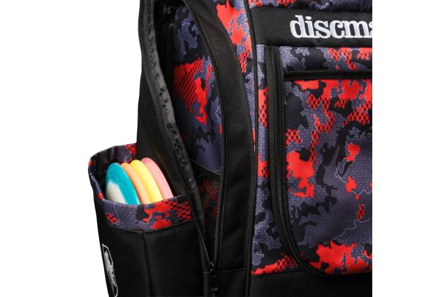 Discgolf DISCMANIA Backpack Fanatic Sky Red Discgolf DISCMANIA Backpack Fanatic Sky Red