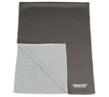 Sports towel AVENTO Cooling  41ZD 80x30cm Light grey/Anthracite