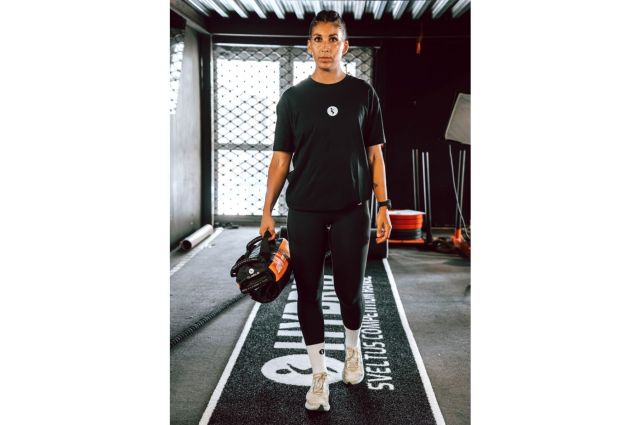 Jėgos maišas SVELTUS Hybrid competition