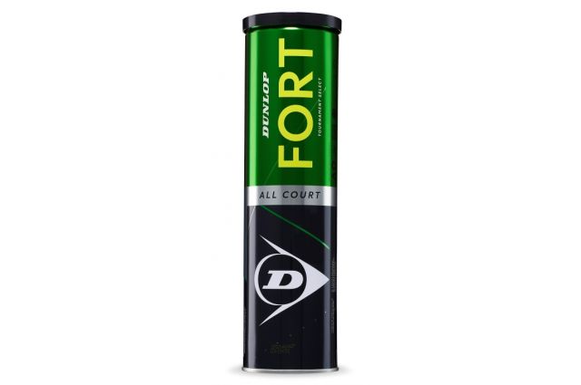 Tennis balls Dunlop FORT ALL COURT TS Premium 4-tin ITF Tennis balls Dunlop FORT ALL COURT TS Premium 4-tin ITF