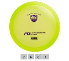 Discgolf DISCMANIA Fairway Driver C-LINE FD Green 7/6/0/1